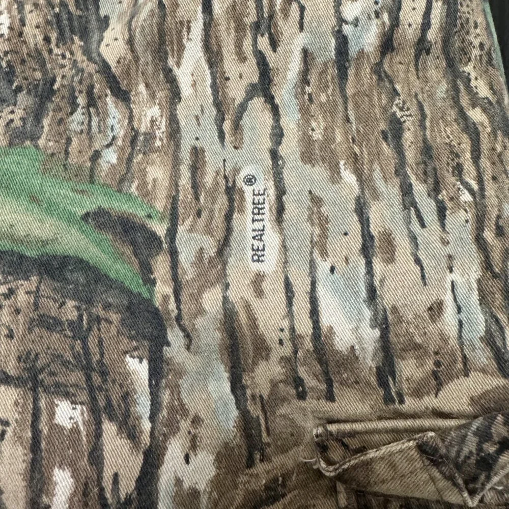 VTG Walls Realtree Camo Pants Men's XL 42-44 Camouflage Outdoors Hunting 90s USA